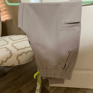 L High Waist Jogger bottom in Slate.